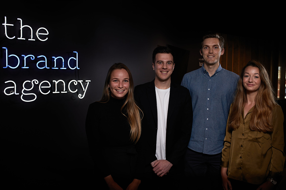 The Brand Agency announces four new young hires to their growing team
