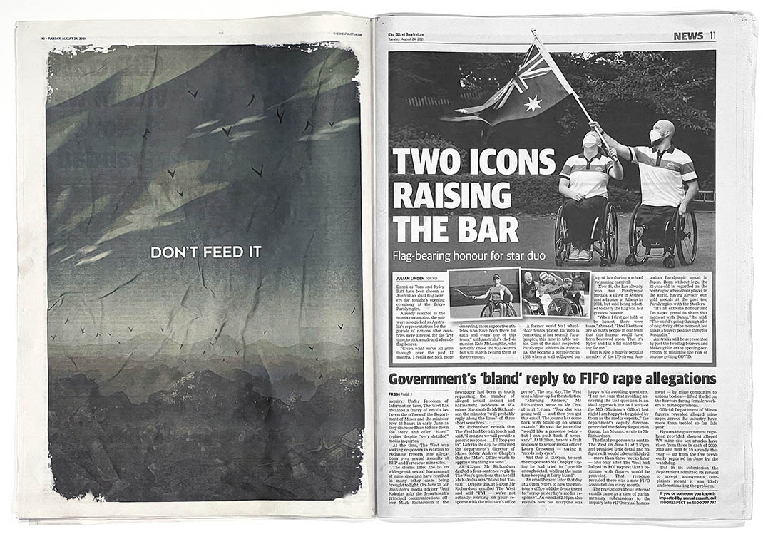 Western Australia Return Recycle Renew + The Brand Agency launch campaign to get people to stop feeding the landfill monster