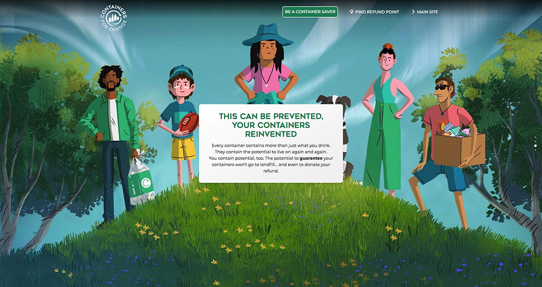 Western Australia Return Recycle Renew + The Brand Agency launch campaign to get people to stop feeding the landfill monster