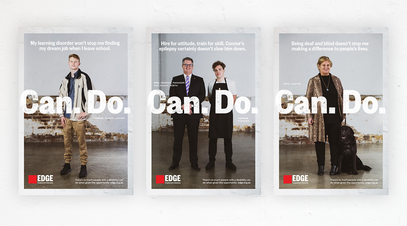 Anthologie releases new campaign for Edge Employment Solutions sharing empowering stories of people with a disability