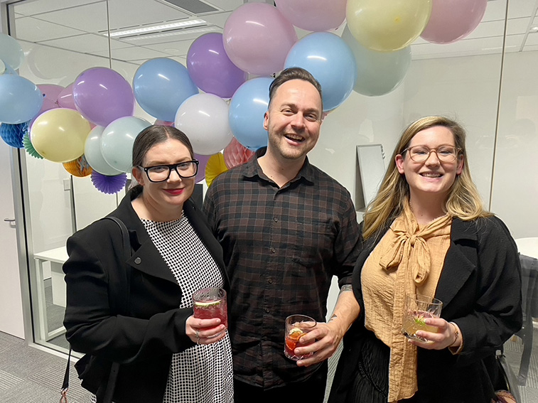 Match & Wood warms up their new office and celebrates local media partnerships