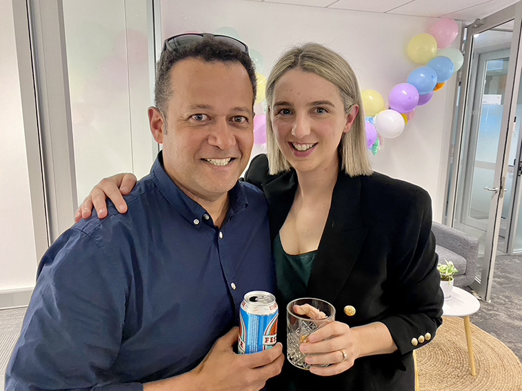 Match & Wood warms up their new office and celebrates local media partnerships
