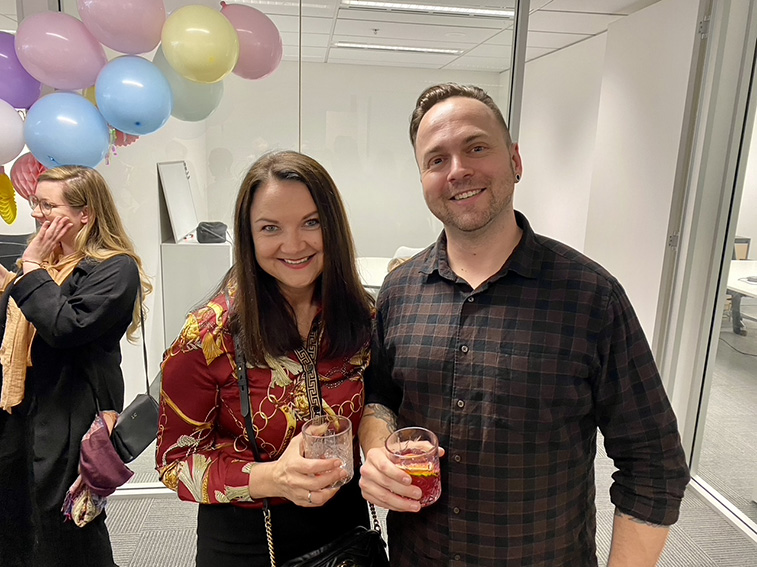 Match & Wood warms up their new office and celebrates local media partnerships