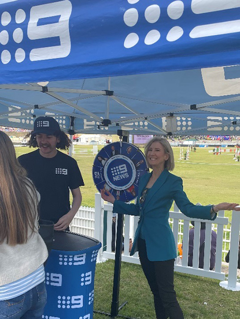 Nine Perth engaging the community at the 2021 Royal Show