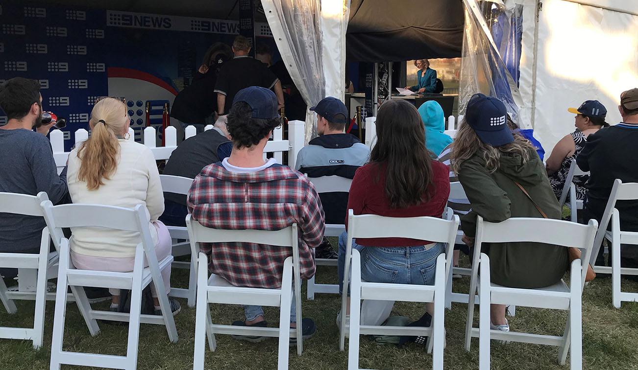 Nine Perth engaging the community at the 2021 Royal Show