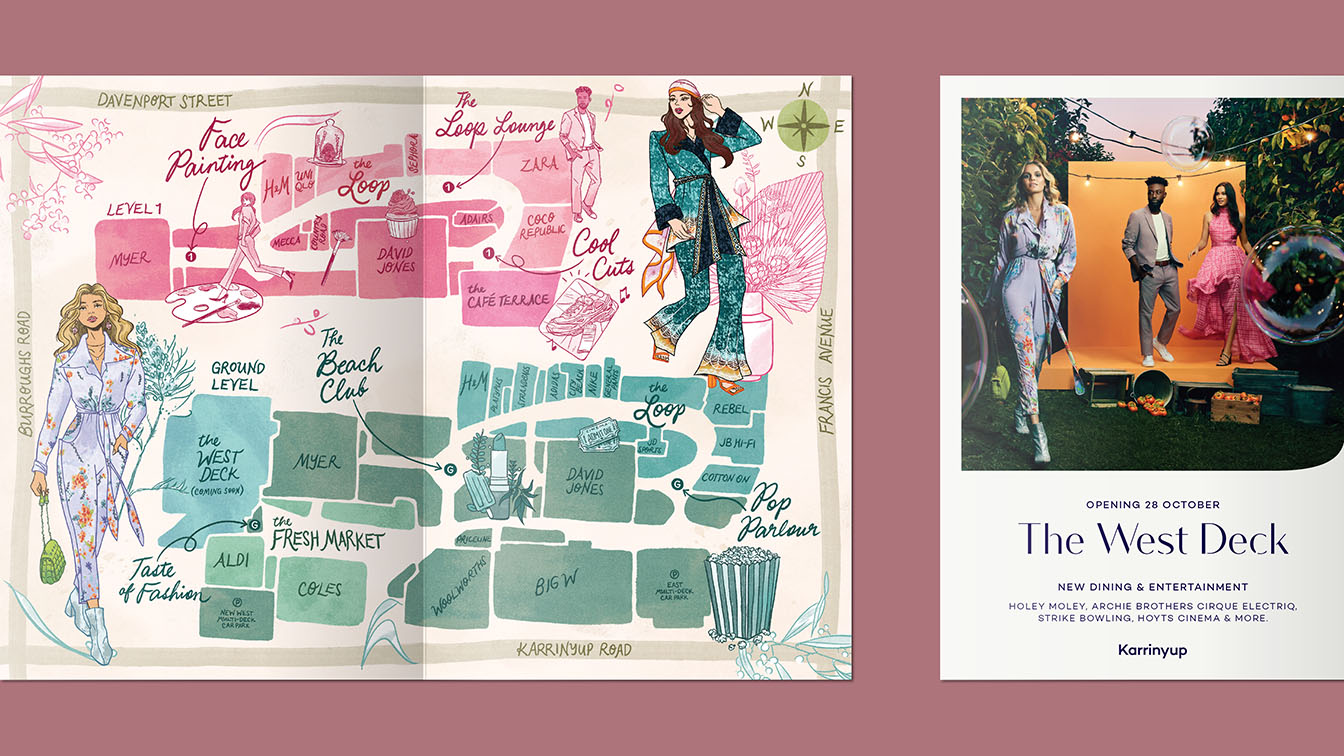 Block Branding launches new Karrinyup campaign putting WA talent on centre stage