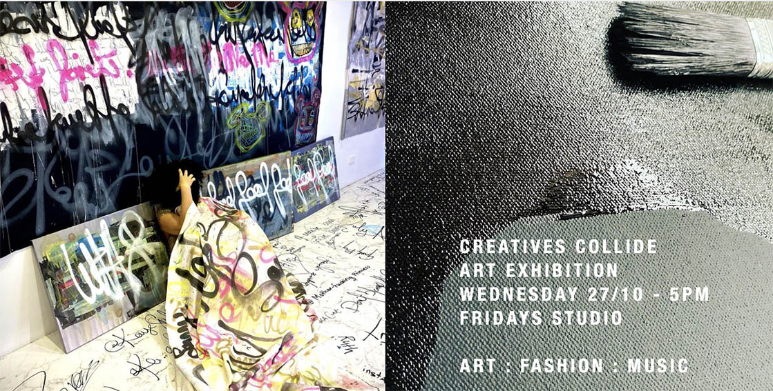 Creatives Collide with Kaye Guthrie Adonis and AKA.ARTWEAR on Wednesday 27th October