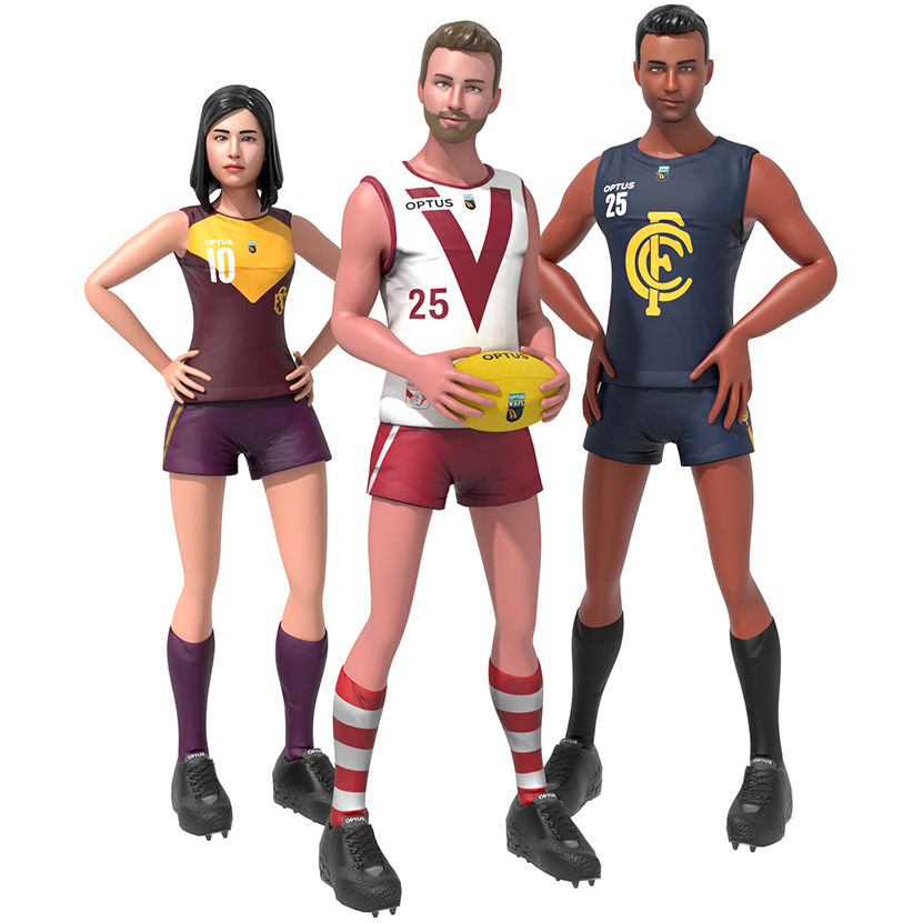 Yahoo Creative Studios and Optus turn WAFL fans into avatars at the grand final at Optus Stadium