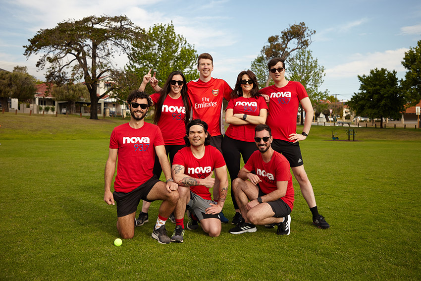 Nova Entertainment crowned Youngbloods x JCDecaux best industry Sports Carnival team