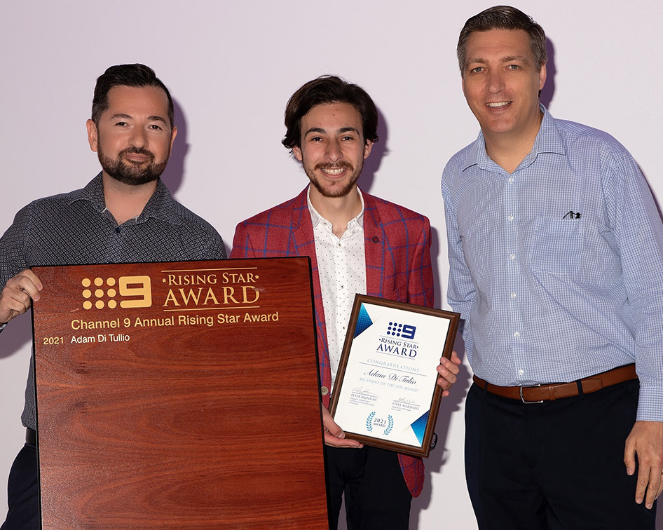 Nine Perth announces inaugural Rising Star Award winner Adam Di Tullio at ECU