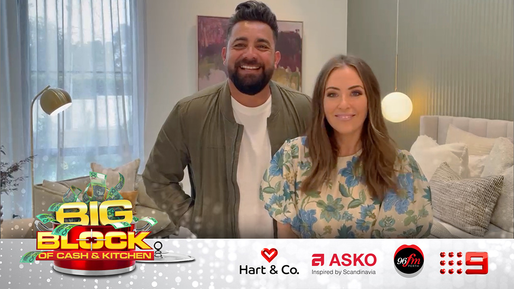 The Big Block of Cash and Kitchen competition draws five Perth winners as 96FM, Channel 9, Hart & Co and ASKO partner