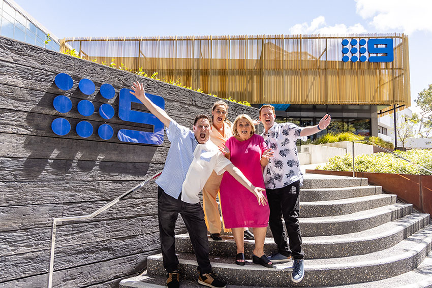Channel 9’s Travel Guides spotted in Perth