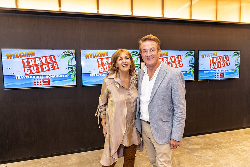 Channel 9’s Travel Guides spotted in Perth