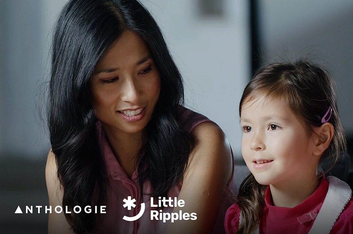 Turning little ripples into positive choices for our children’s future via campaign by Anthologie