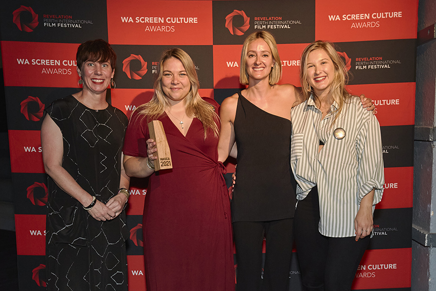 Perry Sandow and Johnny Ma recognised via special industry awards presented at the 2021 WA Screen Culture Awards
