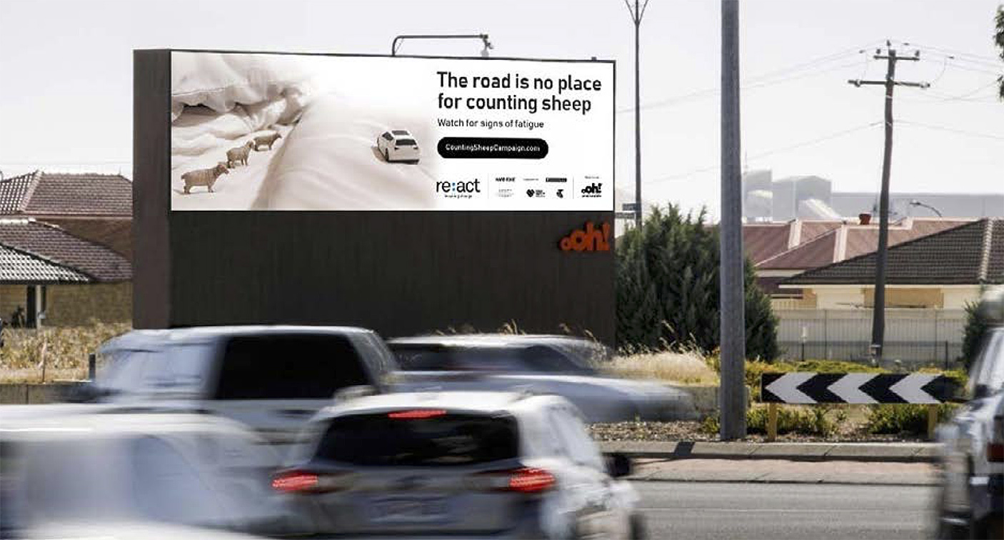 Zombies, sheep and a fake energy drink: Re:act driver fatigue campaigns launch nationally