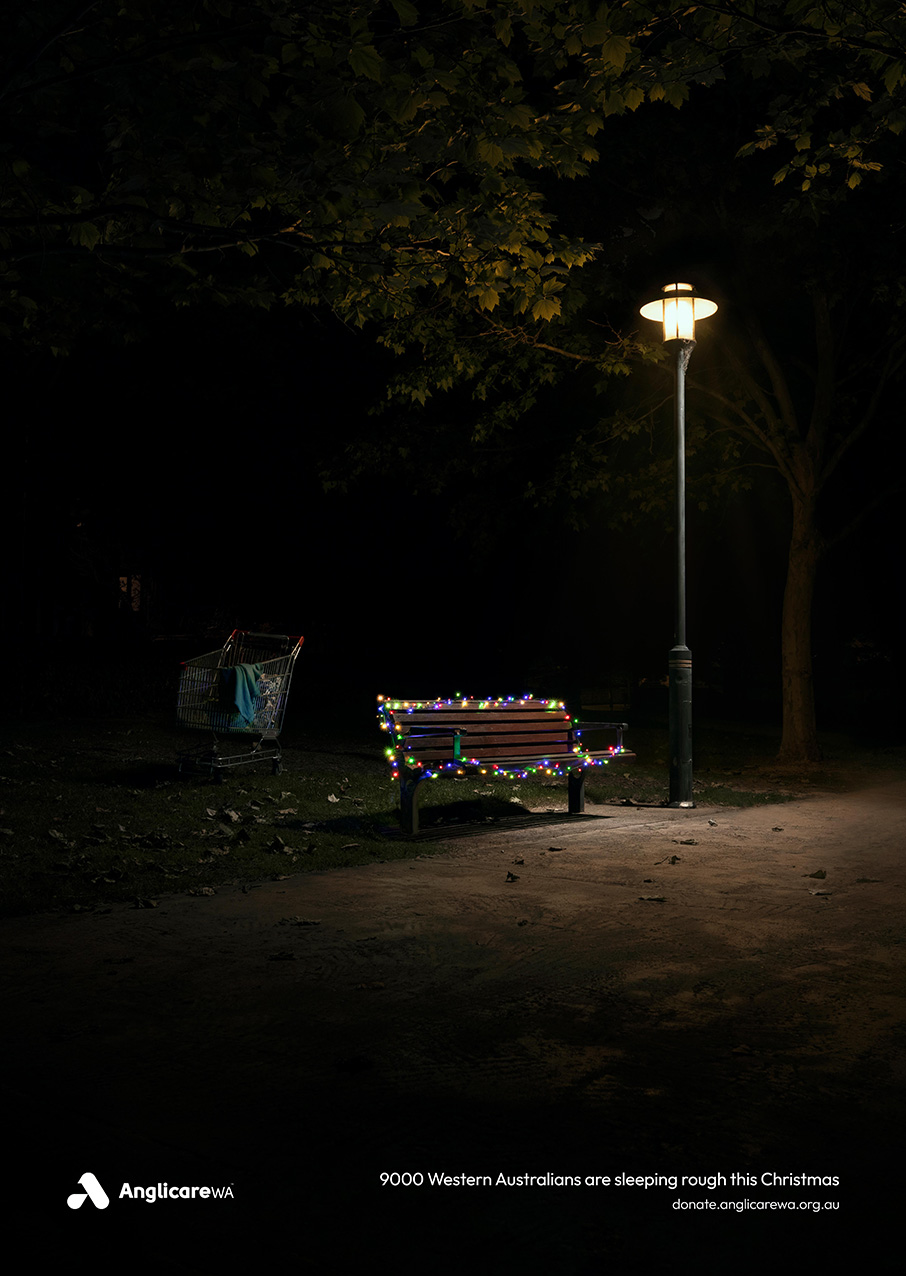 Wunderman Thompson highlights the homeless via Christmas campaign for Anglicare WA