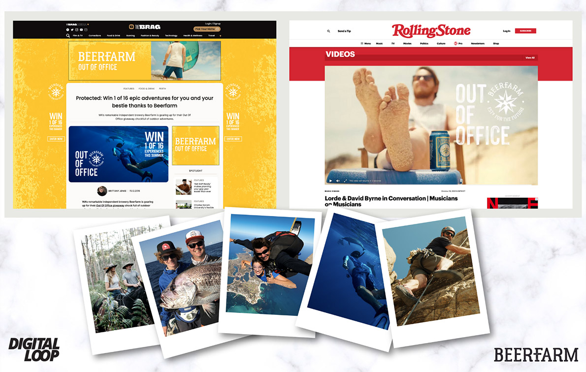 Beerfarm partners with Digital Loop to roll out their first media campaign