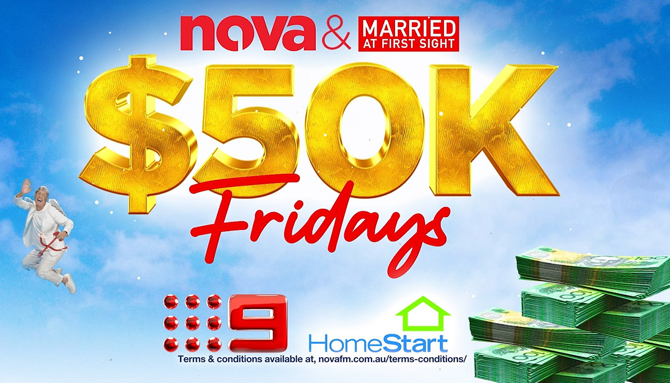 Nine Perth, Nova & Homestart unite for Married at First Sight $50k giveaway promotion