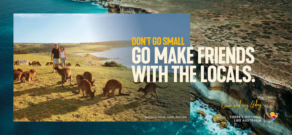 Tourism Australia says ‘Don’t Go Small. Go Australia’ in new global campaign