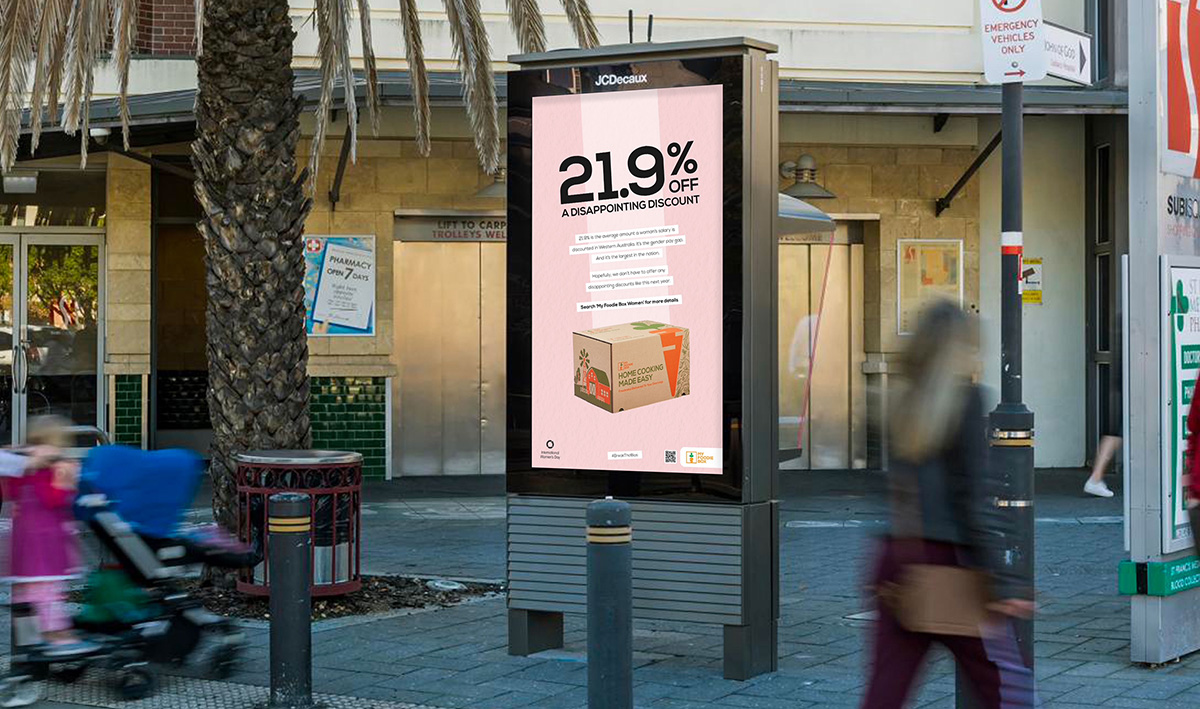 My Foodie Box launches ‘Disappointing Discounts’ campaign via Significant Other on International Women’s Day to highlight WA’s gender pay gap