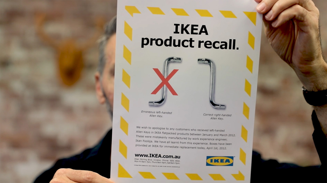 Philippines IKEA uses Perth April Fools idea