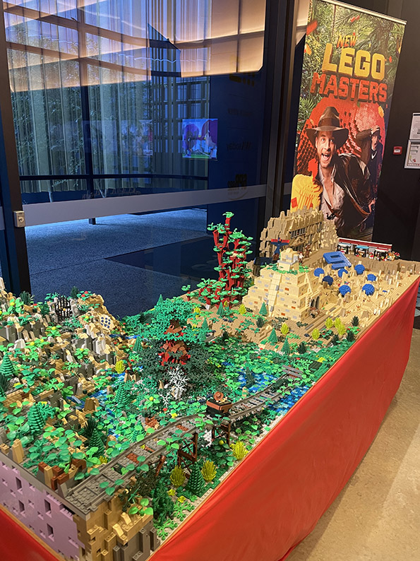 Unique LEGO display descends on Nine Perth