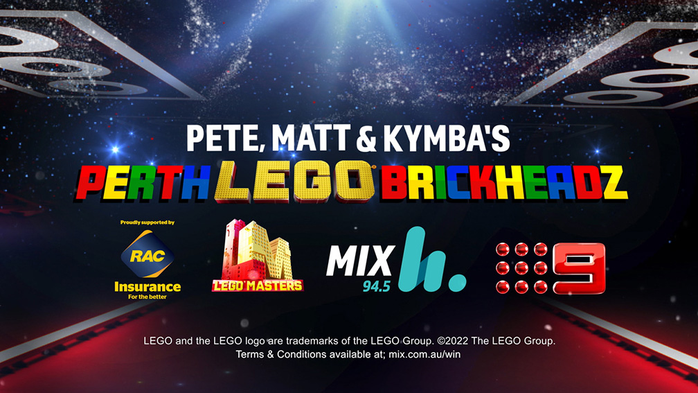 Nine Perth, Mix94.5 & RAC Insurance launch unique Lego Masters “Brickheadz” campaign