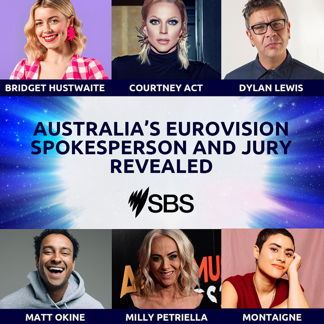 SBS announces Australia’s 2022 Eurovision Spokesperson and Jury members
