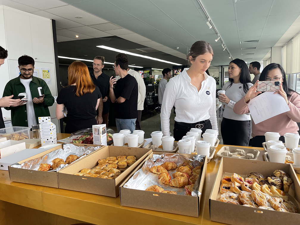 Initiative and Digital Loop host WA’s biggest morning tea for Cancer Council