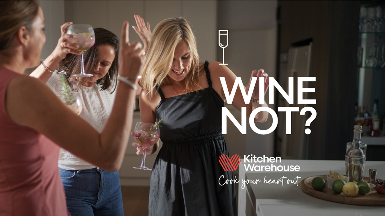 Kitchen Warehouse reveals new ad campaign and “cook your heart out” brand positioning