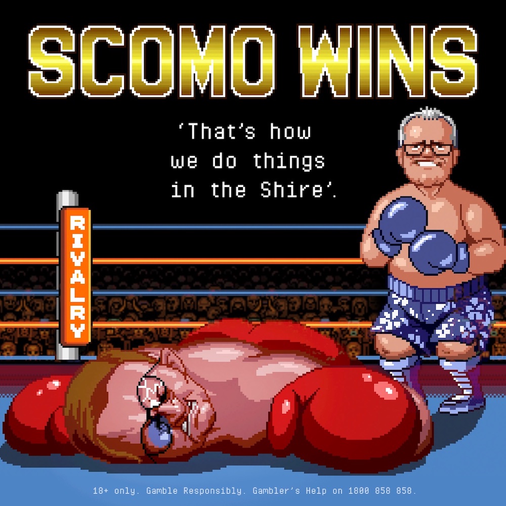Seen+Noted: Betting brand Rivalry joins PM election fight with boxing game
