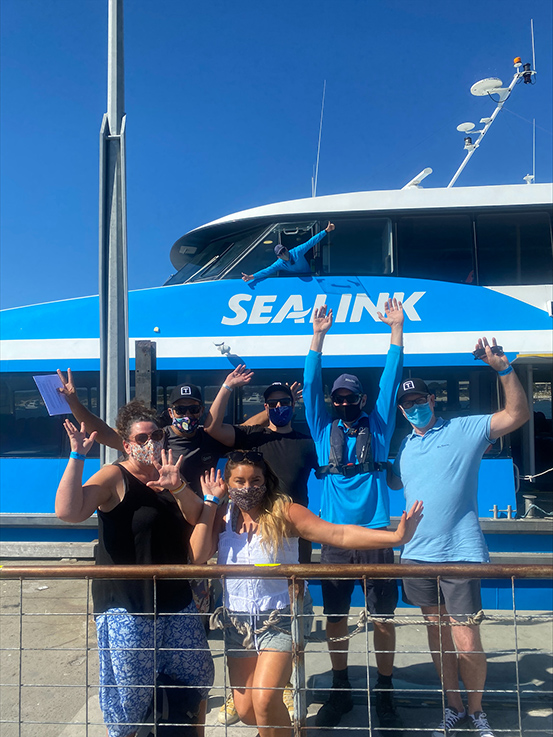 Trilogy takes to the high seas for the latest SeaLink campaign