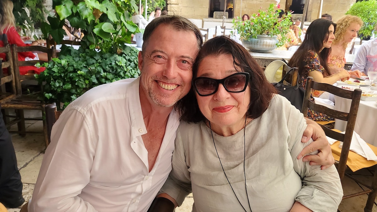 The Legendary Campaign Brief La Colombe d’Or Lunch – the heavy ad hitters hit the rosé in St Paul de Vence just outside of Cannes