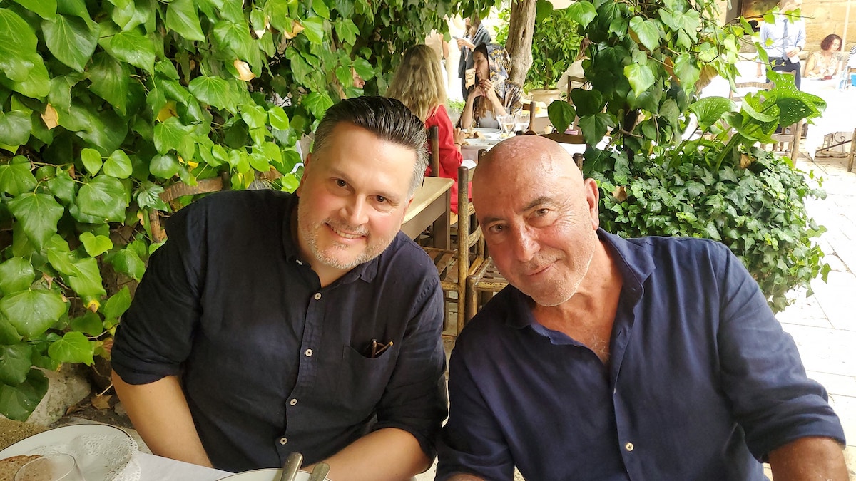 The Legendary Campaign Brief La Colombe d’Or Lunch – the heavy ad hitters hit the rosé in St Paul de Vence just outside of Cannes