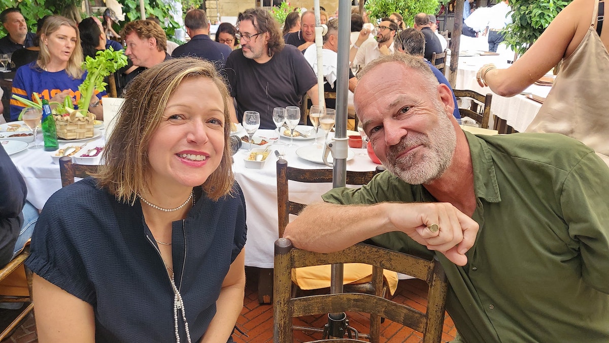 The Legendary Campaign Brief La Colombe d’Or Lunch – the heavy ad hitters hit the rosé in St Paul de Vence just outside of Cannes