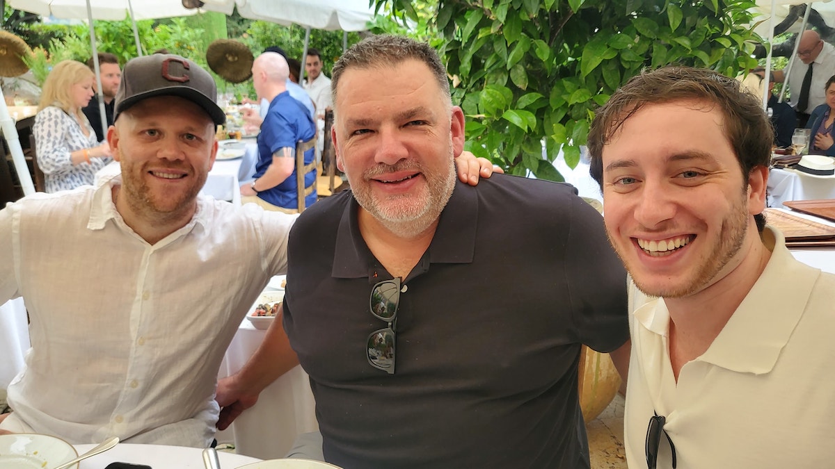 The Legendary Campaign Brief La Colombe d’Or Lunch – the heavy ad hitters hit the rosé in St Paul de Vence just outside of Cannes