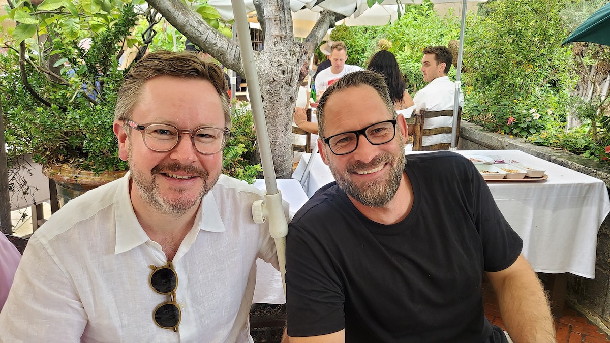 The Legendary Campaign Brief La Colombe d’Or Lunch – the heavy ad hitters hit the rosé in St Paul de Vence just outside of Cannes