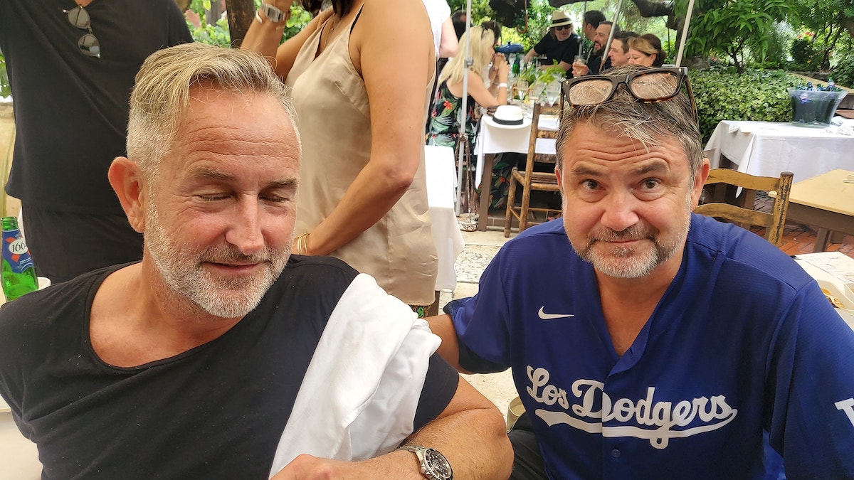 The Legendary Campaign Brief La Colombe d’Or Lunch – the heavy ad hitters hit the rosé in St Paul de Vence just outside of Cannes