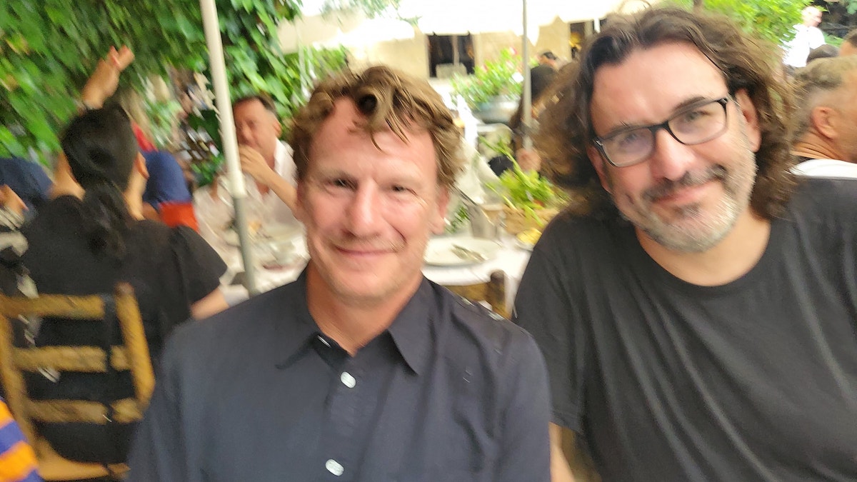 The Legendary Campaign Brief La Colombe d’Or Lunch – the heavy ad hitters hit the rosé in St Paul de Vence just outside of Cannes