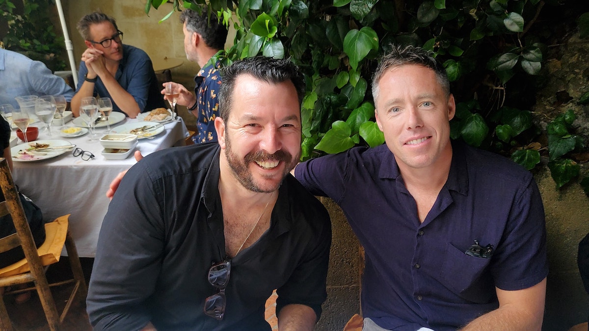 The Legendary Campaign Brief La Colombe d’Or Lunch – the heavy ad hitters hit the rosé in St Paul de Vence just outside of Cannes