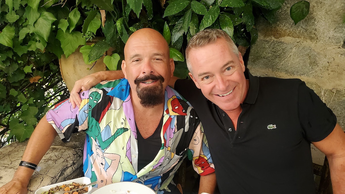 The Legendary Campaign Brief La Colombe d’Or Lunch – the heavy ad hitters hit the rosé in St Paul de Vence just outside of Cannes