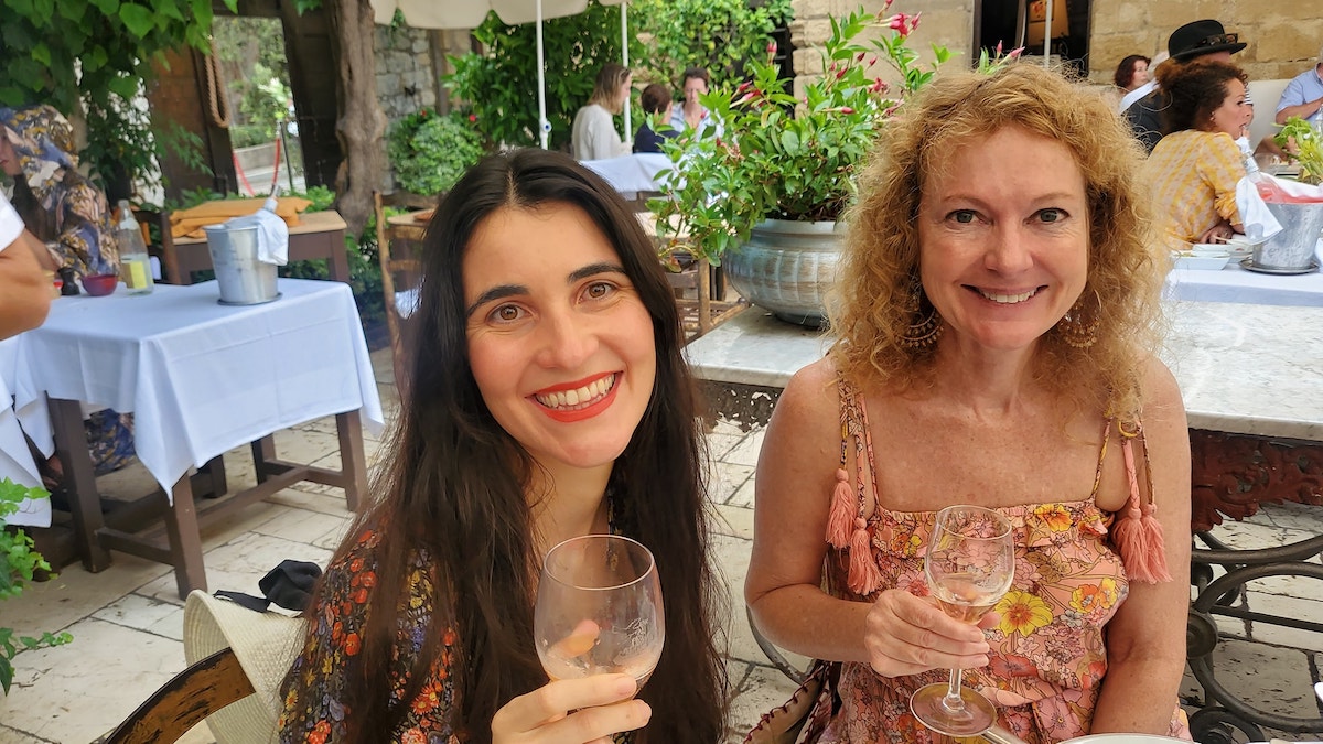 The Legendary Campaign Brief La Colombe d’Or Lunch – the heavy ad hitters hit the rosé in St Paul de Vence just outside of Cannes