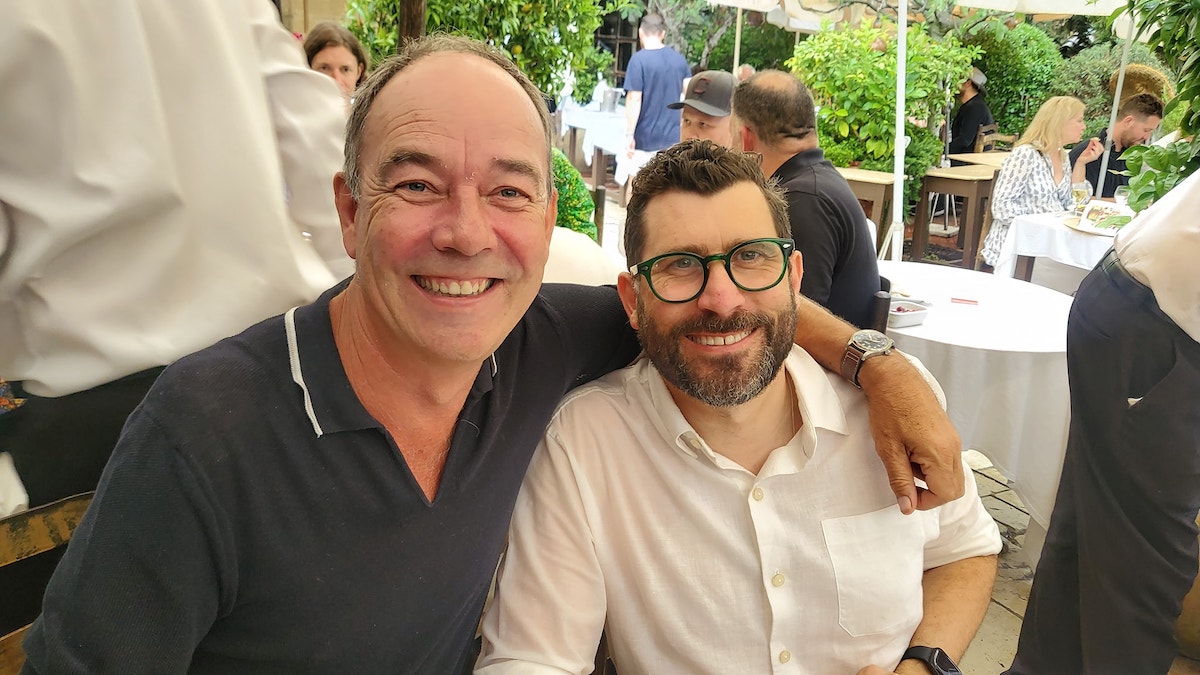 The Legendary Campaign Brief La Colombe d’Or Lunch – the heavy ad hitters hit the rosé in St Paul de Vence just outside of Cannes