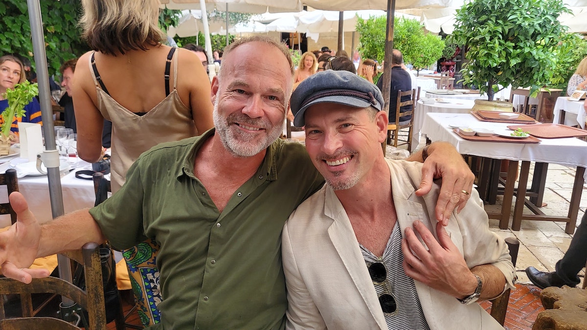 The Legendary Campaign Brief La Colombe d’Or Lunch – the heavy ad hitters hit the rosé in St Paul de Vence just outside of Cannes