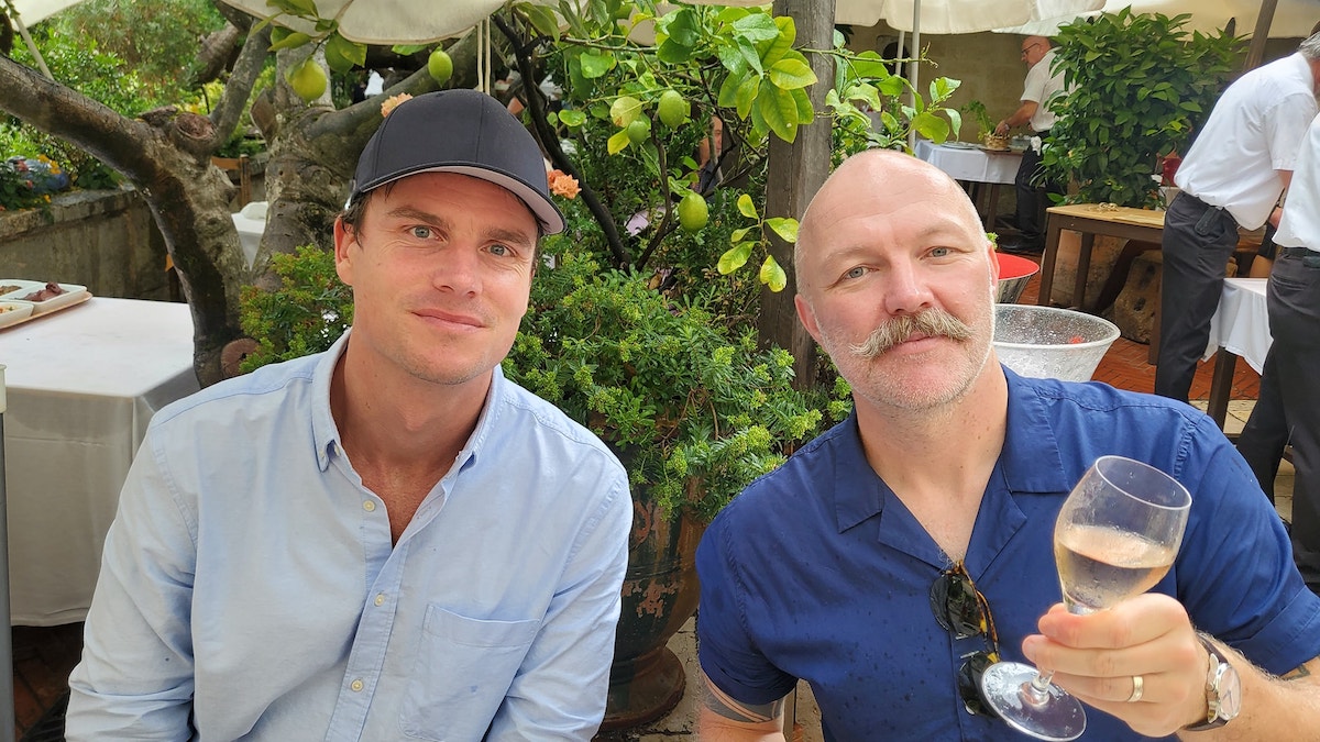The Legendary Campaign Brief La Colombe d’Or Lunch – the heavy ad hitters hit the rosé in St Paul de Vence just outside of Cannes