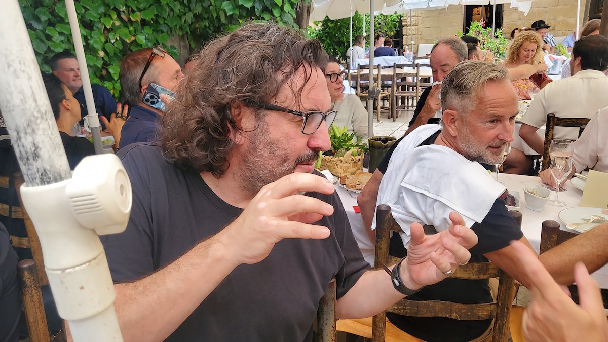 The Legendary Campaign Brief La Colombe d’Or Lunch – the heavy ad hitters hit the rosé in St Paul de Vence just outside of Cannes