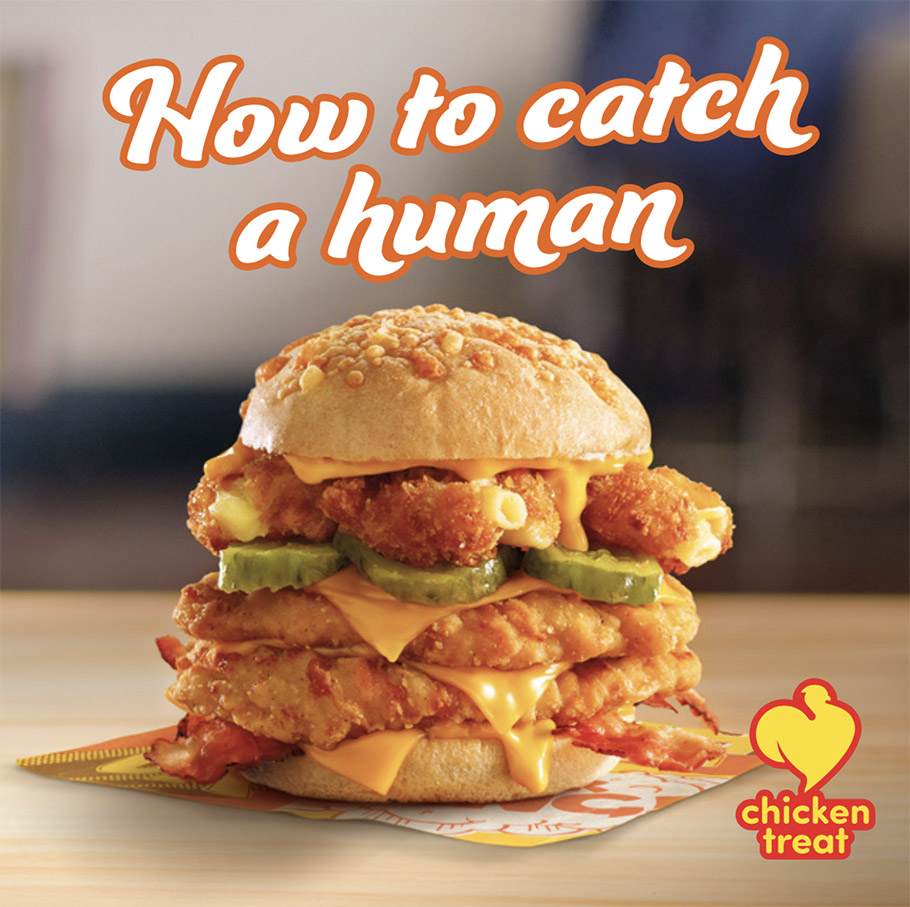 &Partners help Chicken Treat lure humans