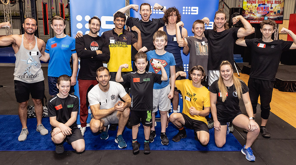 WA Ninja’s amaze guests at Nine Perth’s launch of Australian Ninja Warrior