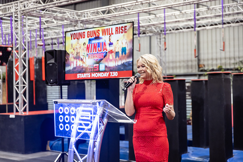 WA Ninja’s amaze guests at Nine Perth’s launch of Australian Ninja Warrior